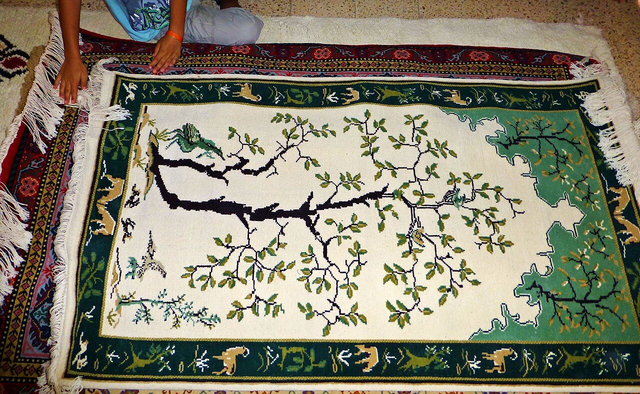 Kairouan Garden Rug — Tree of Life